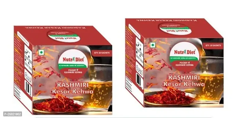 NUTRIDIET KASMIRI KESAR KEHWA \ KAHWA 2BOX =20 SACHETS