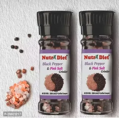 BLACK PEPPER  PINK SALT GRINDER BUY 1 GET 1 FREE