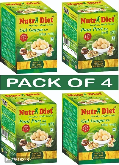 NUTRIDIET PANIPURI KIT (PACK OF 4) 200 puris