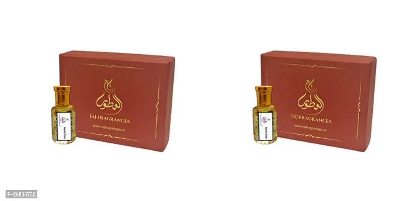 Luxury Scent Long Lasting, Arabian Fragrance, Alcohol Free Gift For Unisex 12 Ml Pack Of 2