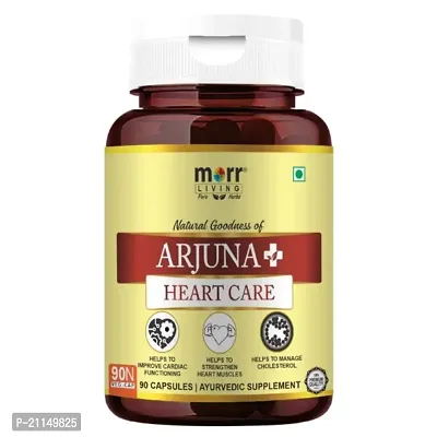 Arjuna Heart Care 90 Capsules Supplements Free Size