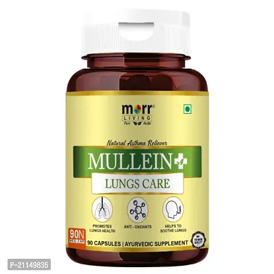 Mullein Lungs Care 90 Capsules Supplements Free Size