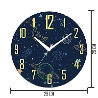 Designer Wall Clock | Wall Clock for Living Room, Bedroom, Home, Office, Kitchen | Wall Clock | no Glass Wall Clock-thumb1