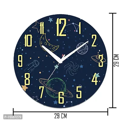 Designer Wall Clock | Wall Clock for Living Room, Bedroom, Home, Office, Kitchen | Wall Clock | no Glass Wall Clock-thumb2