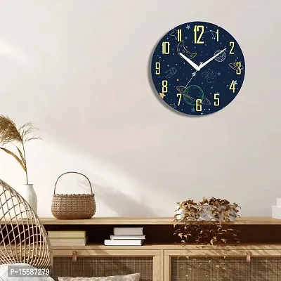 Designer Wall Clock | Wall Clock for Living Room, Bedroom, Home, Office, Kitchen | Wall Clock | no Glass Wall Clock-thumb3