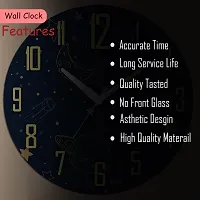 Designer Wall Clock | Wall Clock for Living Room, Bedroom, Home, Office, Kitchen | Wall Clock | no Glass Wall Clock-thumb4