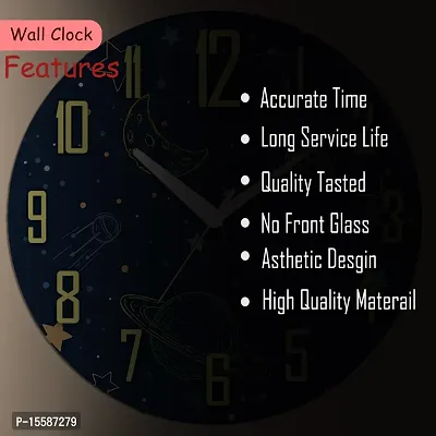 Designer Wall Clock | Wall Clock for Living Room, Bedroom, Home, Office, Kitchen | Wall Clock | no Glass Wall Clock-thumb5