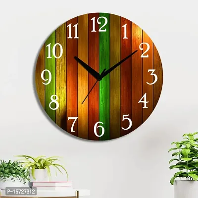 New Wall Clock, Wall Clock for Living Room, Bedroom, Home, Office, Kitchen | Wall Clocks | Wooden Wall Clock | Big Size Wall Clock