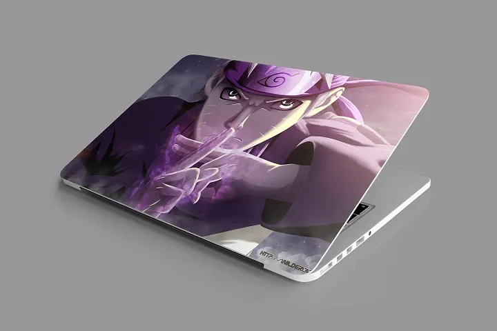 Naruto Laptop Skin for Laptop dell,Apple,hp  All Other Brands-Models Upto 15.6 inches/Waterproof Laptop Skin Cover/Laminated Laptop Skin Sticker Cover