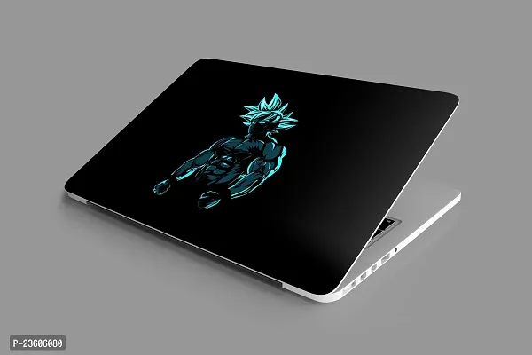 Goku saiyan Laptop skin for hp, dell, lenovo laptop's | Laptop skin for laptop's | 15.5x10.5 in | Designer Laptop skin for laptop's | Laptop Cover-thumb0