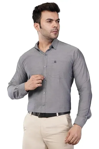 Latest Stylish Cotton Solid Formal Shirt for Men