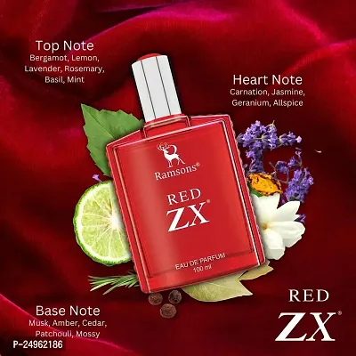 Ramsons Red Zx Eau De Parfum |Perfume For Men  Women| Long Lasting Perfume | Luxury Perfume | Premium Perfume-thumb3