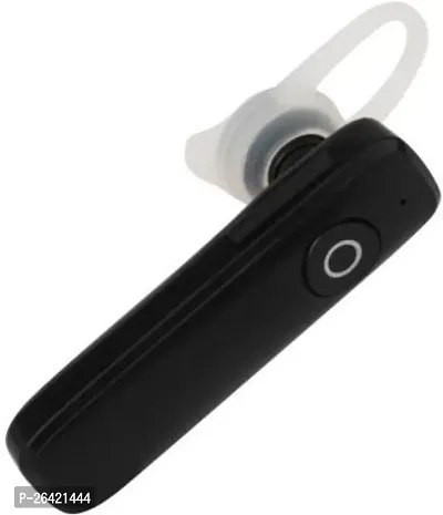 Stylish Black Single Ear Wireless Bluetooth Earbuds