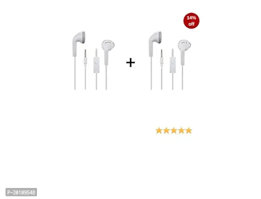 Stylish Wired Earphone for Smartphone, Combo-thumb0