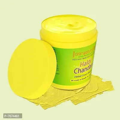 Aryanveda Herbals Haldi Chandan Bleach Cream 250g And Fruit Secrets Spa Facial Kit, 55g-thumb4