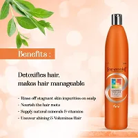 Aryanveda Diamond Facial Spa Kit 210gm And Coloured  Frizzy Hair Color Protect Shampoo, 1000ml-thumb4