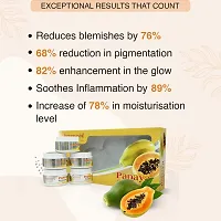 Aryanveda Papaya Facial Kit For Blemish Removal & Helps Remove Dead Skin Cells For Women & Men (210 Gram, Yellow)-thumb3