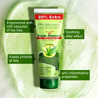Aryanveda Tea Tree Face Wash With Neem & Aloe vera Extracts, 120ml And Aloevera & Cucumber Hydra Body Lotion, 1000 mL-thumb4