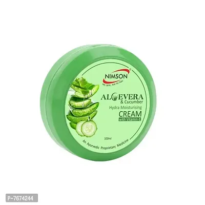 Nimson Aloevera & Cucumber Hydra Moisturisng Cream  100ml , Pack of 5