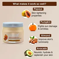 Aryanveda Papaya Pumpkin Face Pack For All Skin Types | Real Pumpkin  Papaya Extracts For Deep Purification | Exfoliates Dead Skin Cells, 400 gm-thumb1