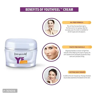 Aryanveda Diamond Facial Spa Kit 210gm And Youth Feel Cream | Fights Face Radicals | Softens Skin Tissues, 50ml-thumb5