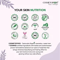 cosmetofood Skinergy Organic Turmeric & Aloe Vera Clarifying Face Scrub with Orange Body Yogurt, 75 Ml-thumb4