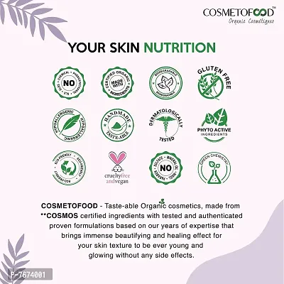 cosmetofood Skinergy Organic Turmeric & Aloe Vera Clarifying Face Scrub with Orange Body Yogurt, 75 Ml-thumb5