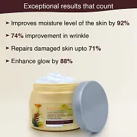 Aryanveda Face Honey  Almond Cream For All Skin Types | Normal To Dry Skin | Ultra-Nourishing  Glowing Skin | Anti-Wrinkle  Anti-Ageing, 400 gm-thumb1