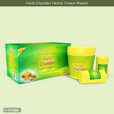 Aryanveda Herbals Haldi Chandan Bleach Cream 250g And Tanend Tan Removal Face Wash, 60ml-thumb3