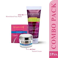 Aryanveda Blemishend Face Wash 60ml And Tanend Advance Tan Remover Face Cream 50gm-thumb1