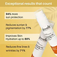 Glowelle Sun Protective Sunscreen Gel Spf 60 PA++++ UV Rays & Blue Light Protection Sunscreen Body Lotion Gel for Women & Men, 50ml-thumb3