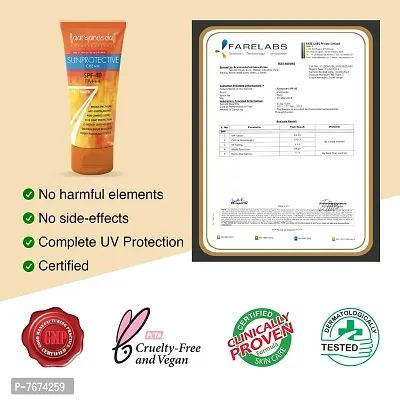 Aryanveda Sunprotective Sunscreen Spf 40 PA+++ UV/A&B Protection for Women & Men with All Day Hydration | Dry, Normal Skin -120 Ml - Pack Of 2 (60 Ml Each)-thumb2