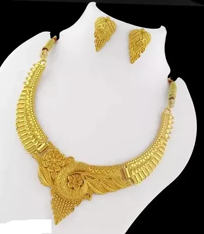 Gold Plated Brass Jewellery Sets