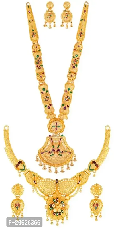 TAGADO Sacred Goddess Temple Necklace Set For Women-thumb0