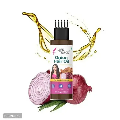 LIFETRACK ONION HAIR OIL 100% NATURAL-thumb0