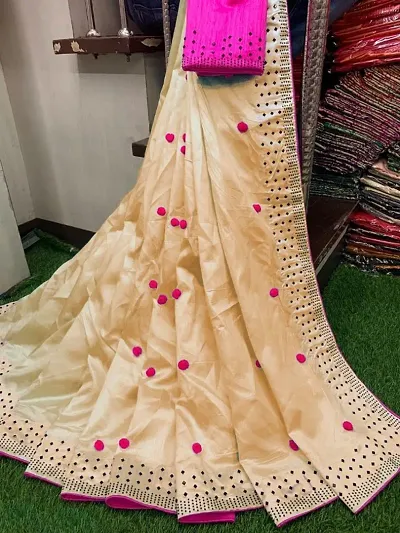 Fancy Georgette Sarees With Blouse Piece
