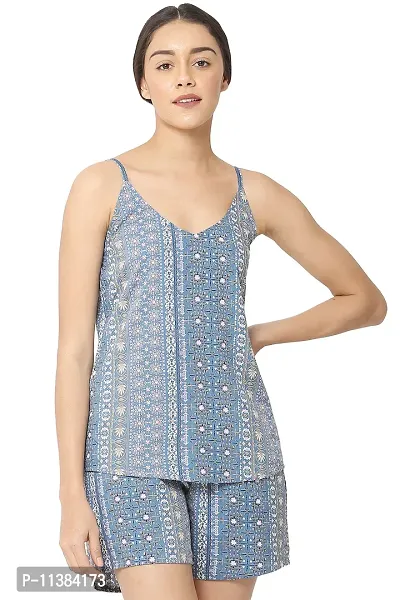 Trendy Trendy Women Sky Blue Nightsuit-thumb0