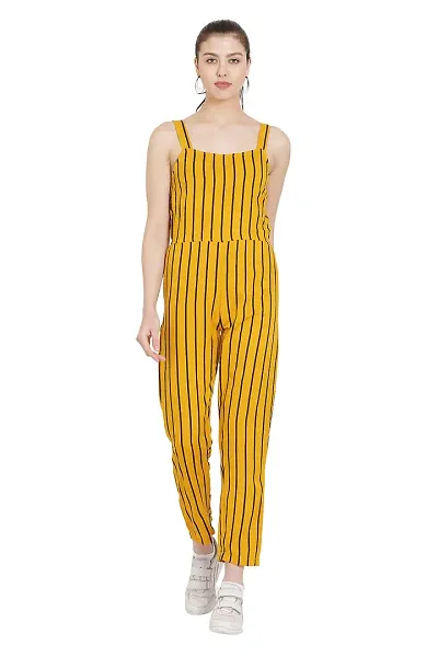 Crepe Jumpsuit For Women's and Girl's