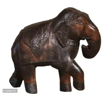 Stylish Hand Painted Elephant Figurine For Home Decor-thumb0