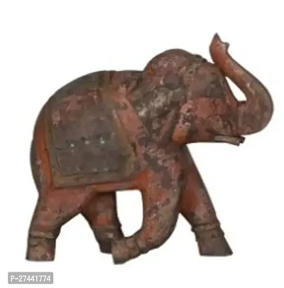 Stylish Hand Painted Elephant Figurine For Home Decor-thumb0