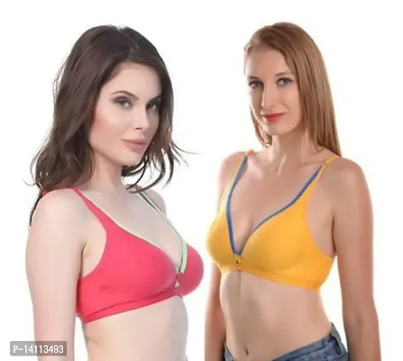 Latest women Non padded bra soft skin SS COLLECTIONS-thumb0