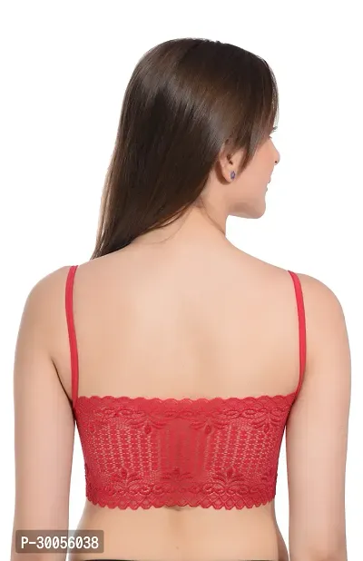 Stylish Net Solid Bra for Women-thumb4