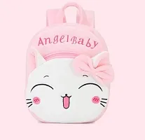 Angel Baby Kids School bag with free water bottle and lunch box Pink Combo Pack 3-thumb2