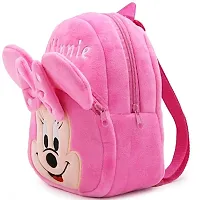 Pink Minnie School Bags for Kids Boys and Girls- Decent school bag for girls and boys Printed Pre-School For (LKG/UKG/1st std) Child School Bag-thumb3