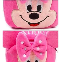 Pink Minnie School Bags for Kids Boys and Girls- Decent school bag for girls and boys Printed Pre-School For (LKG/UKG/1st std) Child School Bag-thumb2