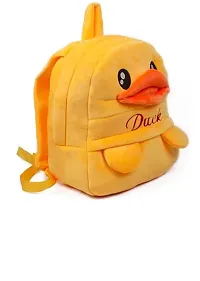 Duck Yellow School Bags for Kids Boys and Girls- Decent school bag for girls and boys Printed Pre-School For (LKG/UKG/1st std) Child School Bag-thumb3