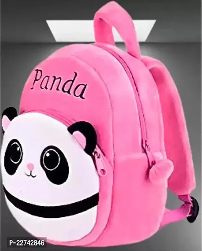 Pink Panda School Bags for Kids Boys and Girls- Decent school bag for girls and boys Printed Pre-School For (LKG/UKG/1st std) Child School Bag-thumb2