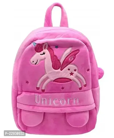 Unicorn  School Bags for Kids Boys and Girls- Decent school bag for girls and boys Printed Pre-School For (LKG/UKG/1st std) Child School Bag-thumb4