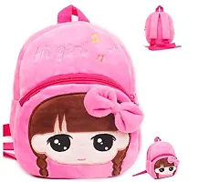 Hi Girl  School Bags for Kids Boys and Girls- Decent school bag for girls and boys Printed Pre-School For (LKG/UKG/1st std) Child School Bag-thumb2