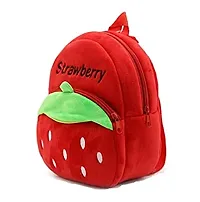 Starwberry  School Bags for Kids Boys and Girls- Decent school bag for girls and boys Printed Pre-School For (LKG/UKG/1st std) Child School Bag-thumb2